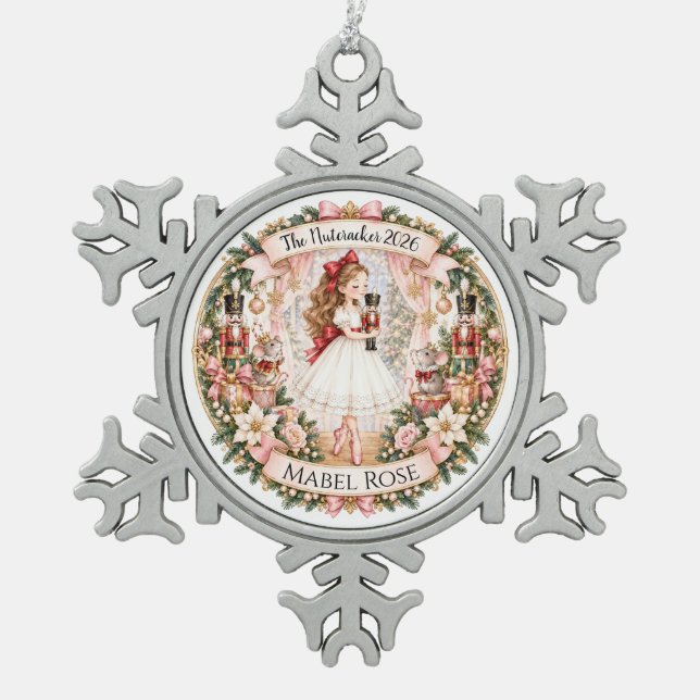 Clara Nutcracker Ornament (Front)