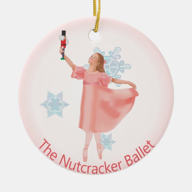 Clara Nutcracker Ornament (Front)