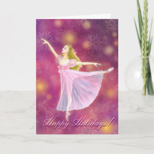 Clara of the Nutcracker Holiday Card