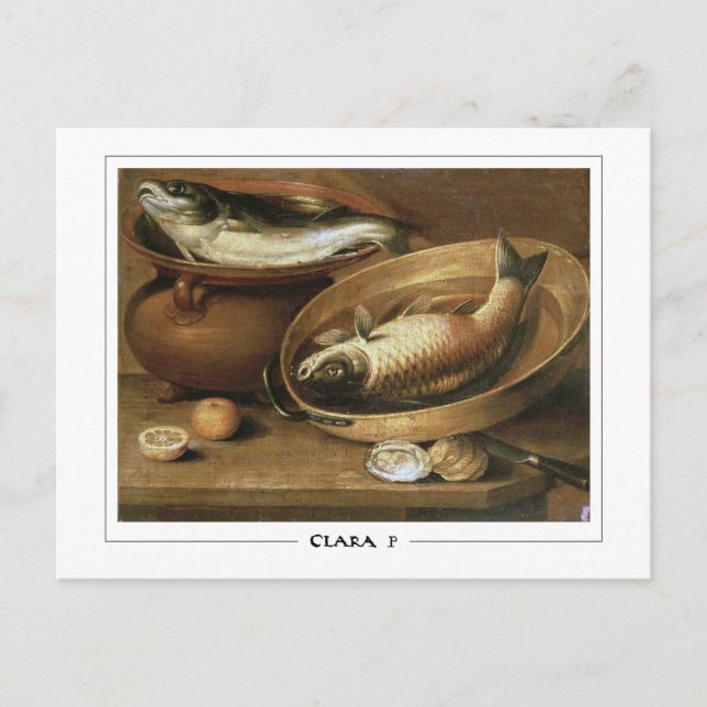 Clara Peeters #12 - Fine Art Postcard (Front)