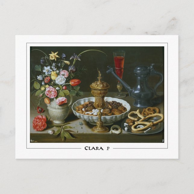 Clara Peeters #2 - Fine Art Postcard (Front)