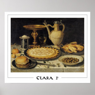 Clara Peeters Zedign Art Poster #10