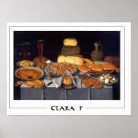 Clara Peeters Zedign Art Poster #44