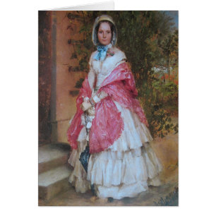 Clara Schmidt ready for date - Adolph Von Menzel