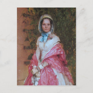 Clara Schmidt ready to go out date in detail Postcard