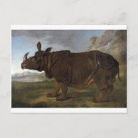 Clara the Rhinoceros by Jean-Baptiste Oudry
