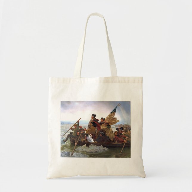 Clarabelle crossing the Delaware Tote Bag (Front)
