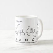 Clarance peptide name mug (Front Right)