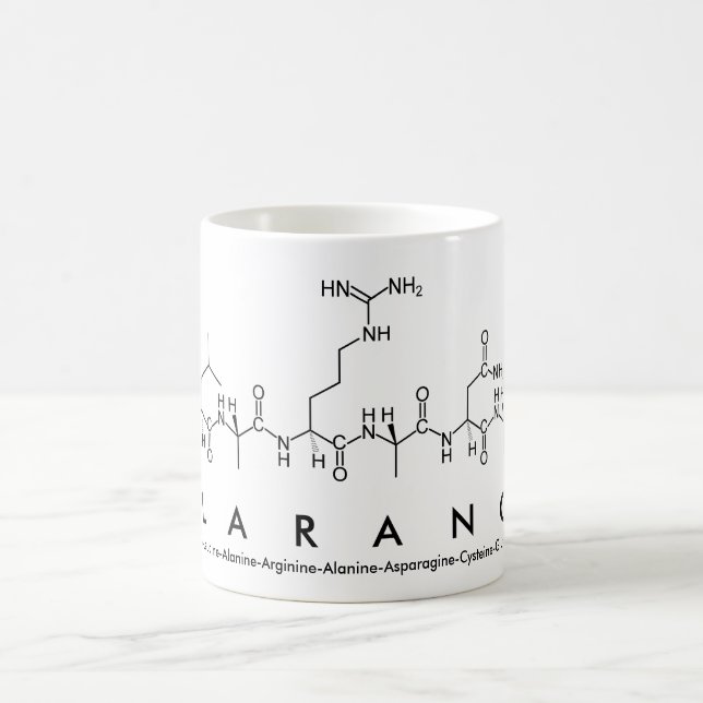 Clarance peptide name mug (Center)