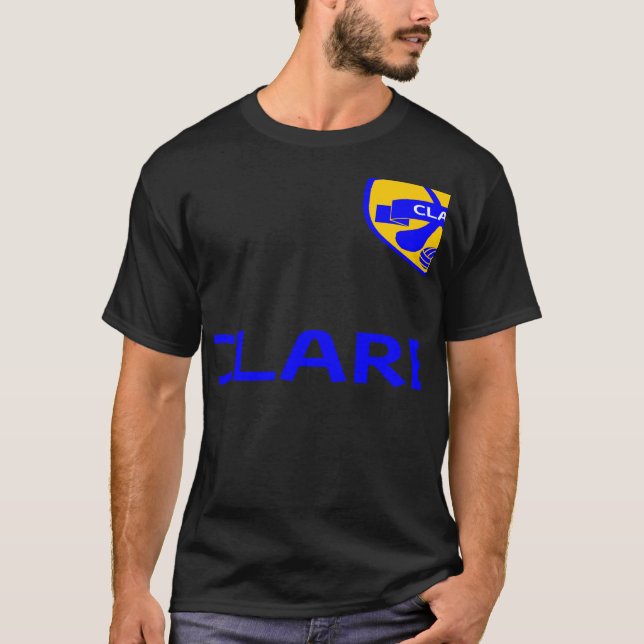 Clare Football and Hurling Jersey T-Shirt (Front)
