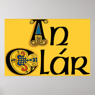 Clare (Gaelic) Print