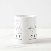 Clare peptide name mug (Center)