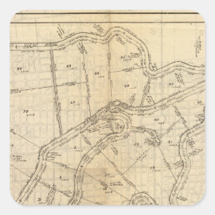 Claremont Heights Square Sticker