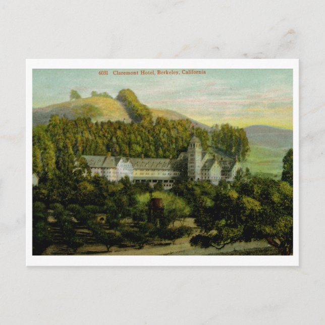 Claremont Hotel, Berkeley, CA Vintage Postcard (Front)