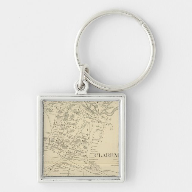 Claremont PO Key Ring (Front)