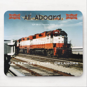 Claremore Local, Oklahoma Mouse Mat