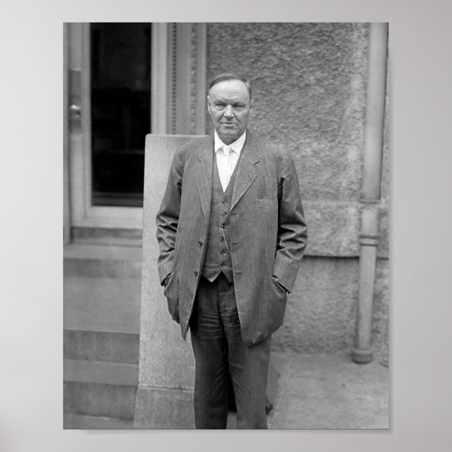 Clarence Darrow At Cosmos Club  Poster (Front)