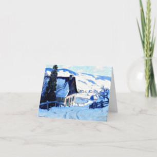 Clarence Gagnon - Farm Greeting Card