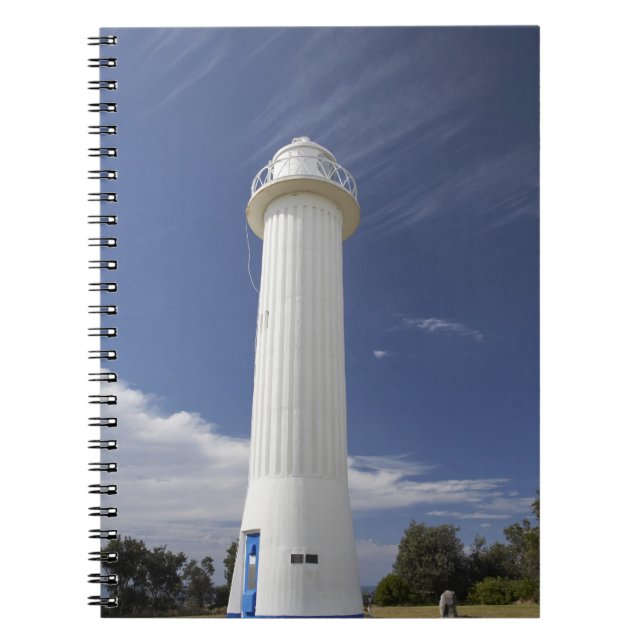 Clarence Head Lighthouse, Yamba, New South Notebook (Front)