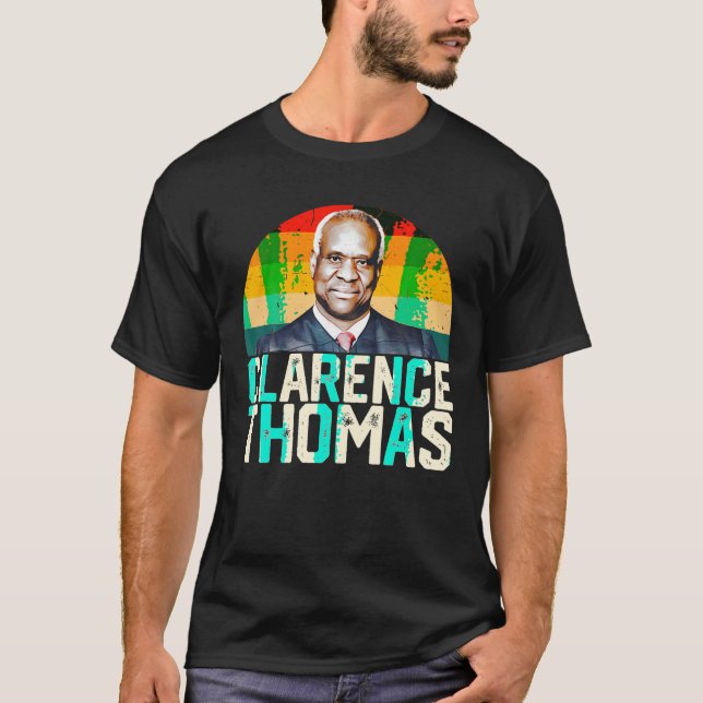 Clarence Thomas Supreme Court Justices Scotus Funn T-Shirt (Front)