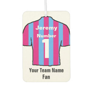 Claret and Blue Shirts Fan Car Air Freshener