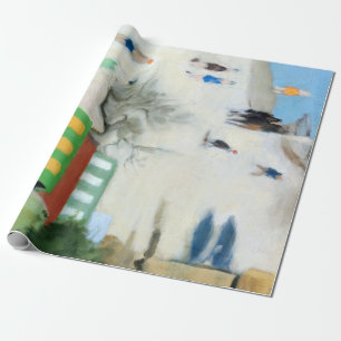 Clarice Beckett Sandringham Beach Wrapping Paper