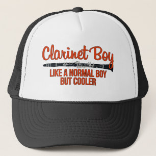 Clarinet Boy Like a Normal Boy But Cooler Trucker Hat