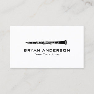 Clarinet Business Card