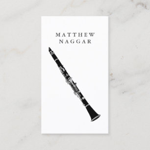 Clarinet Business Card