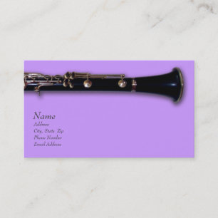 Clarinet Business Card