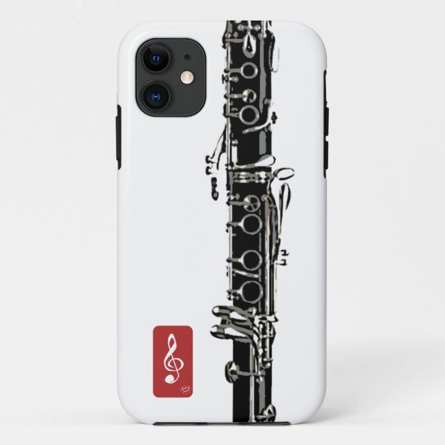Clarinet Case-Mate iPhone Case (Back)