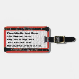 Clarinet Case Tag