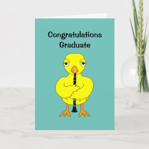 Clarinet Chick Card