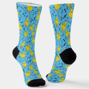 Clarinet Chick Clarinets Music Notes Socks