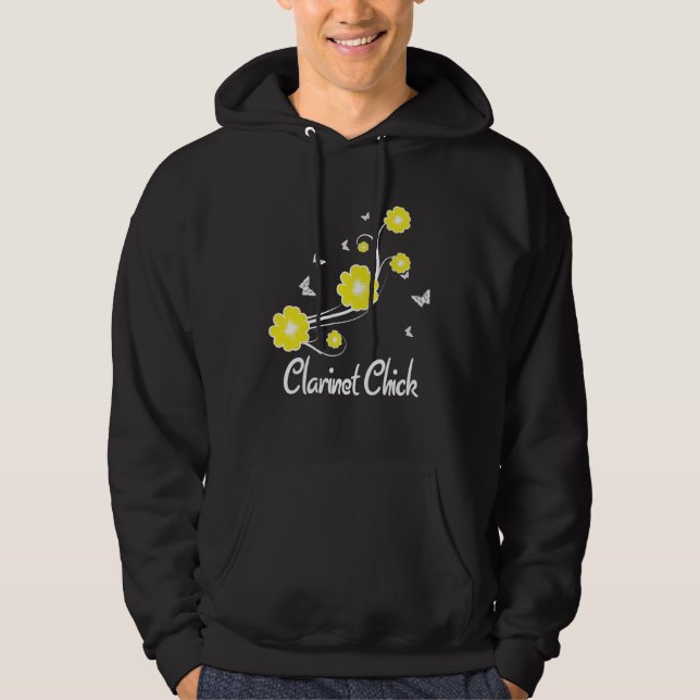 Clarinet Chick Hoodie (Front)