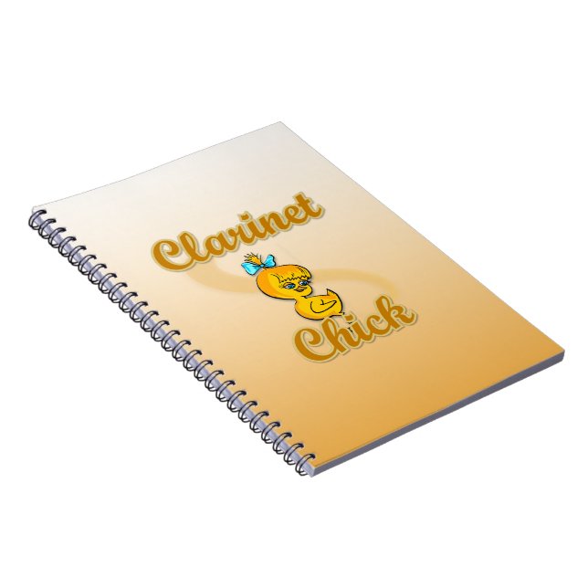 Clarinet Chick Notebook (Right Side)
