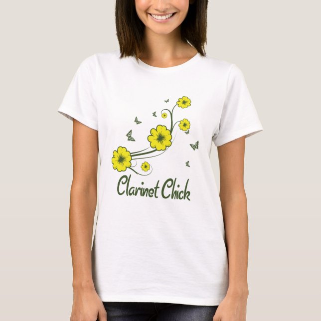 Clarinet Chick T-Shirt (Front)