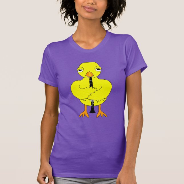 Clarinet Chick T-Shirt (Front)