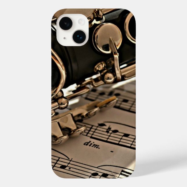 Clarinet Close up  Case-Mate iPhone Case (Back)
