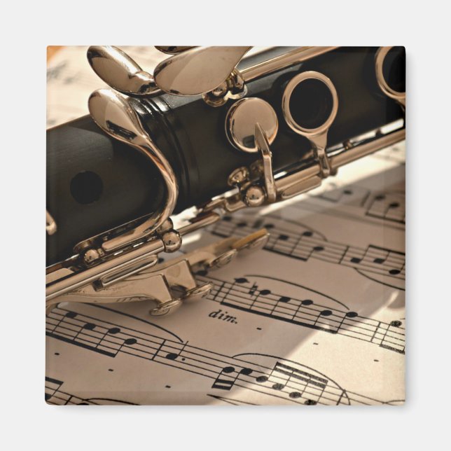 Clarinet Closeup Magnet (Front)
