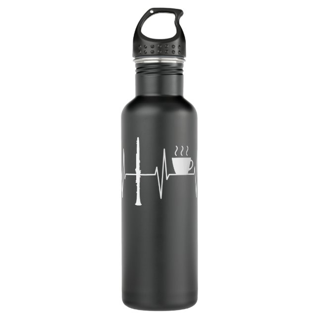 Clarinet Coffee Lover Clarinetist Clarinet Player3 710 Ml Water Bottle (Front)