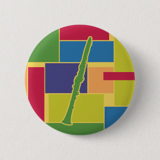 Clarinet Colorblocks Button