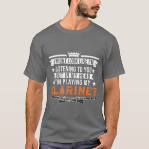 Clarinet Concert Band Clarinetist vintage T-Shirt
