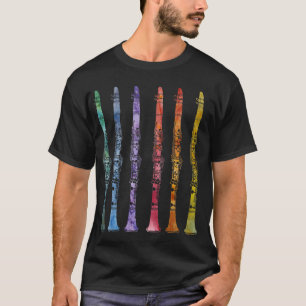 Clarinet Crayons T-Shirt