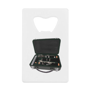 Clarinet Disassembled Inside a Suitcase
