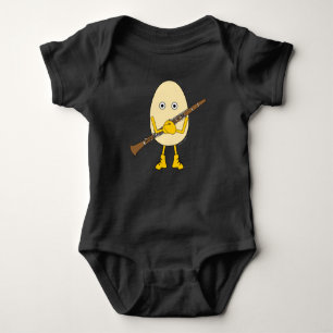 Clarinet Egghead T-Shirt Baby Bodysuit