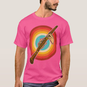 Clarinet Instrument Clarinetist Musicians Orchestr T-Shirt