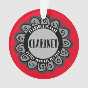Clarinet Is Best Ornament