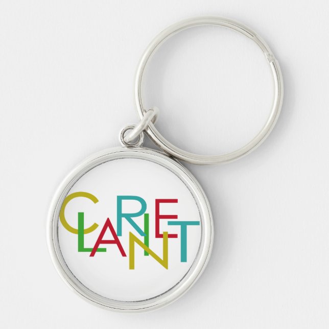 Clarinet Letters Key Ring (Front)