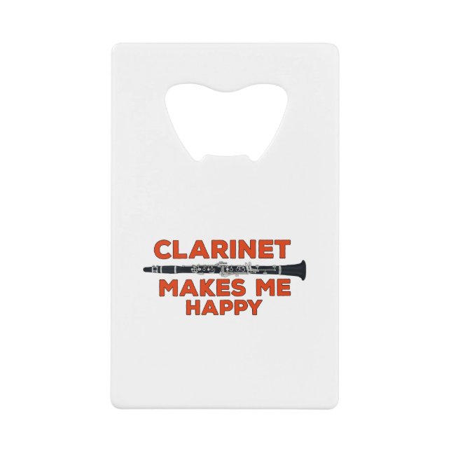 Clarinet Makes Me Happy (Front)
